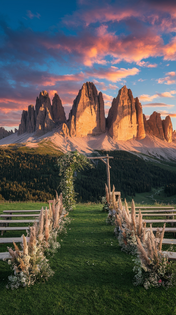 Dolomites Wedding: Stunning Venues to Consider outfit idea