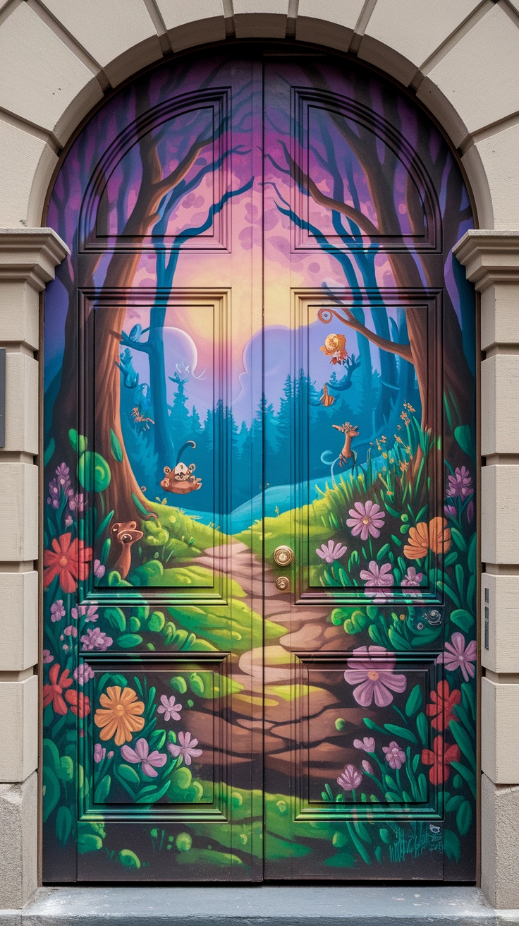 Door Murals: Transform Your Entrance with Art outfit idea