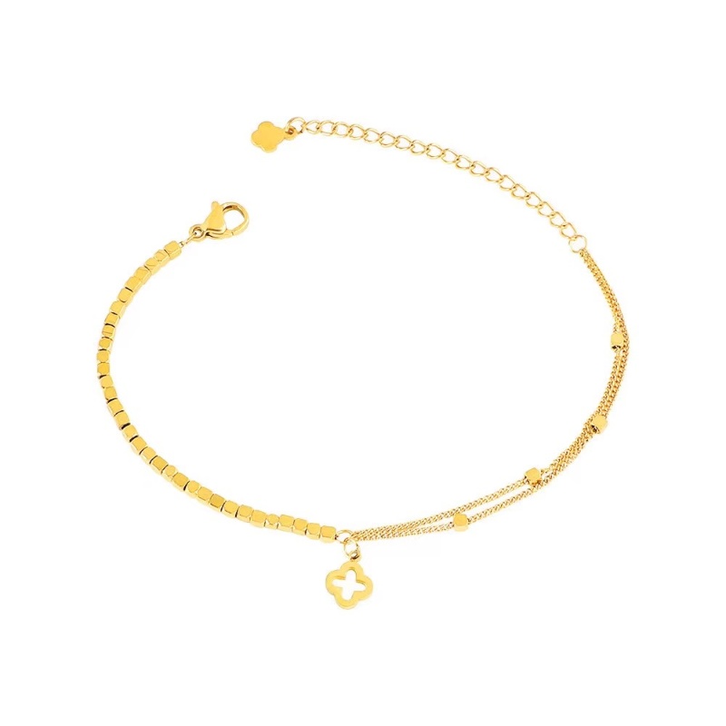 Double-Layer Sugar Cube Bracelet for Women - Light Luxury High-End Fashion Accessory Double-Layer Sugar Cube Bracelet for Women - Light Luxury High-End Fashion Accessory