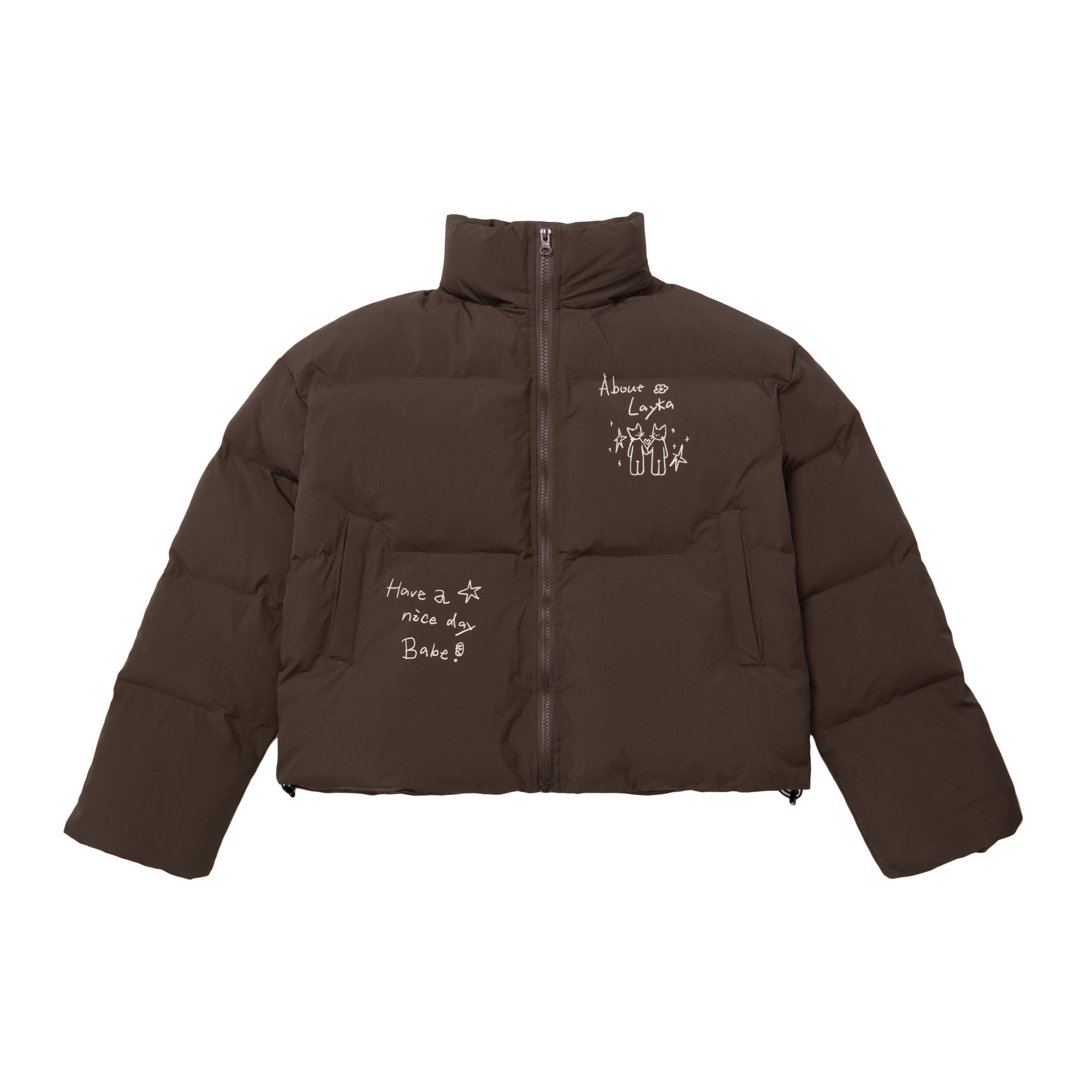 Double Zipper Short Cotton Jacket for Women - Spicy American-Style Warm Bread Coat with Niche Design