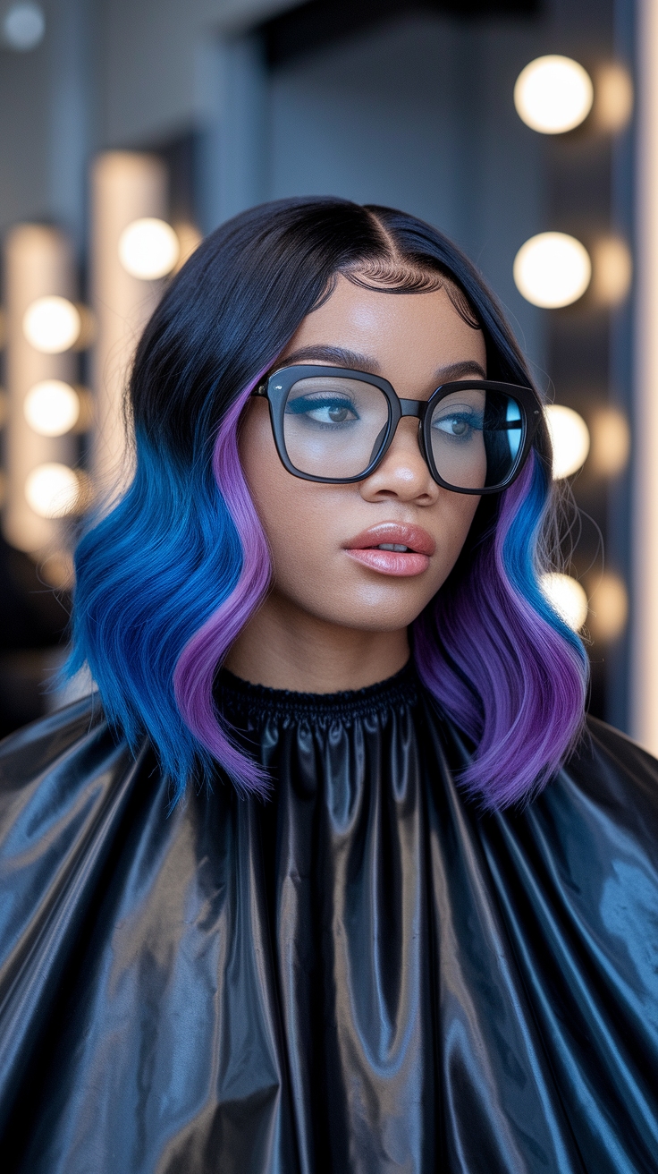 dye hair ideas for black hair outfit idea