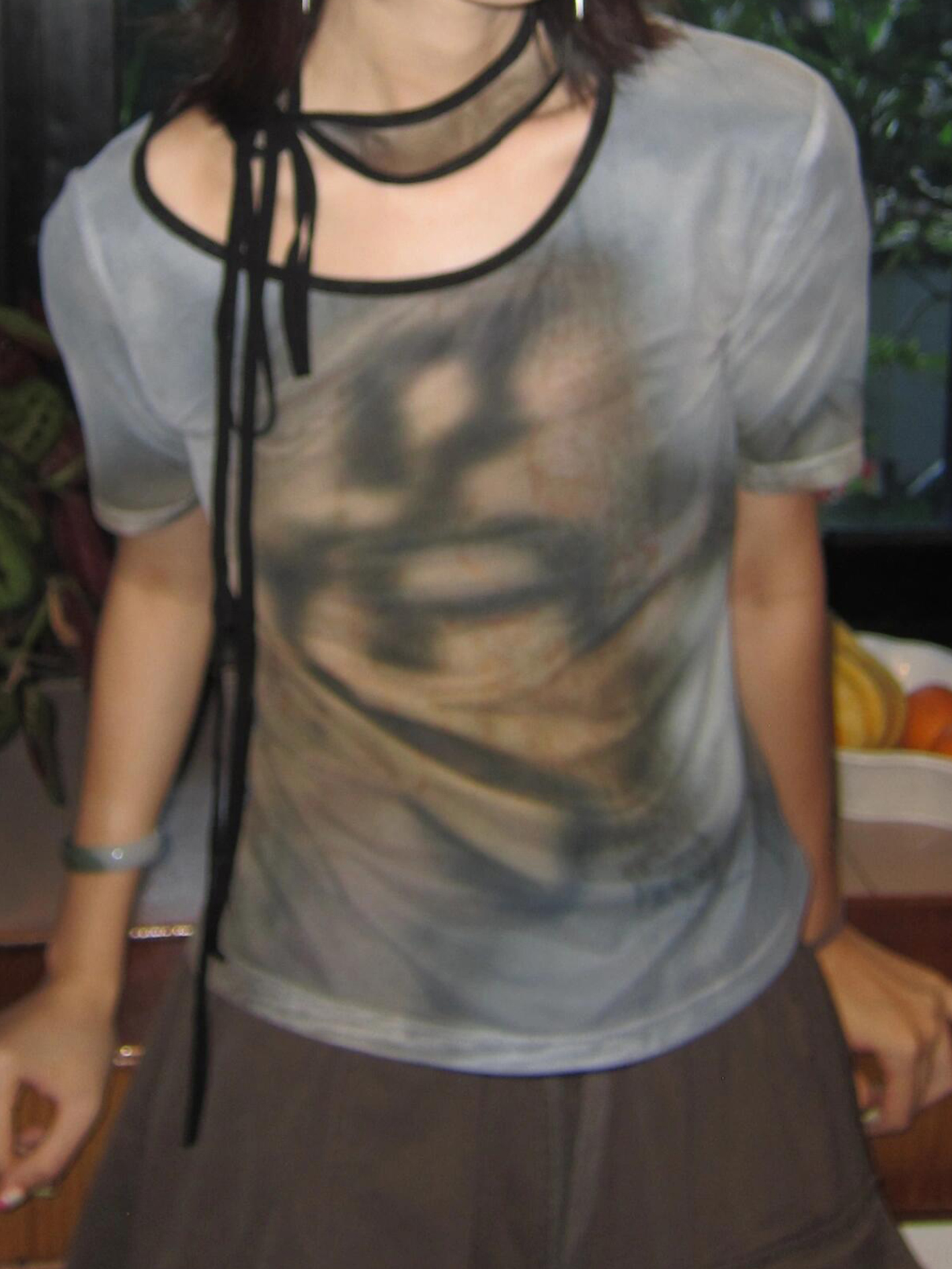 Eccentric American Retro Printed Short-Sleeve T-Shirt - Stylish Casual Slim-Fit Top for Women - Versatile Y2K Fashion Eccentric American Retro Printed Short-Sleeve T-Shirt - Stylish Casual Slim-Fit Top for Women - Versatile Y2K Fashion