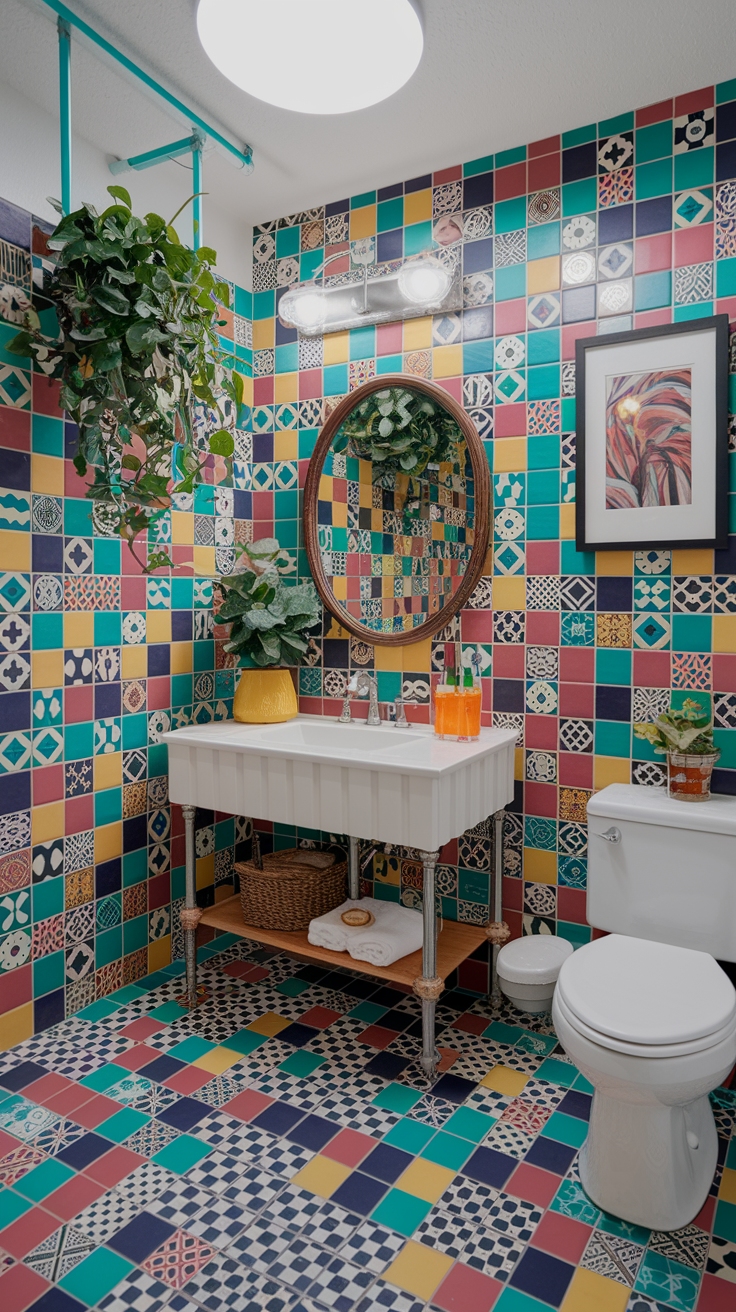 Designing an Eclectic Maximalism Bathroom You’ll Love outfit idea
