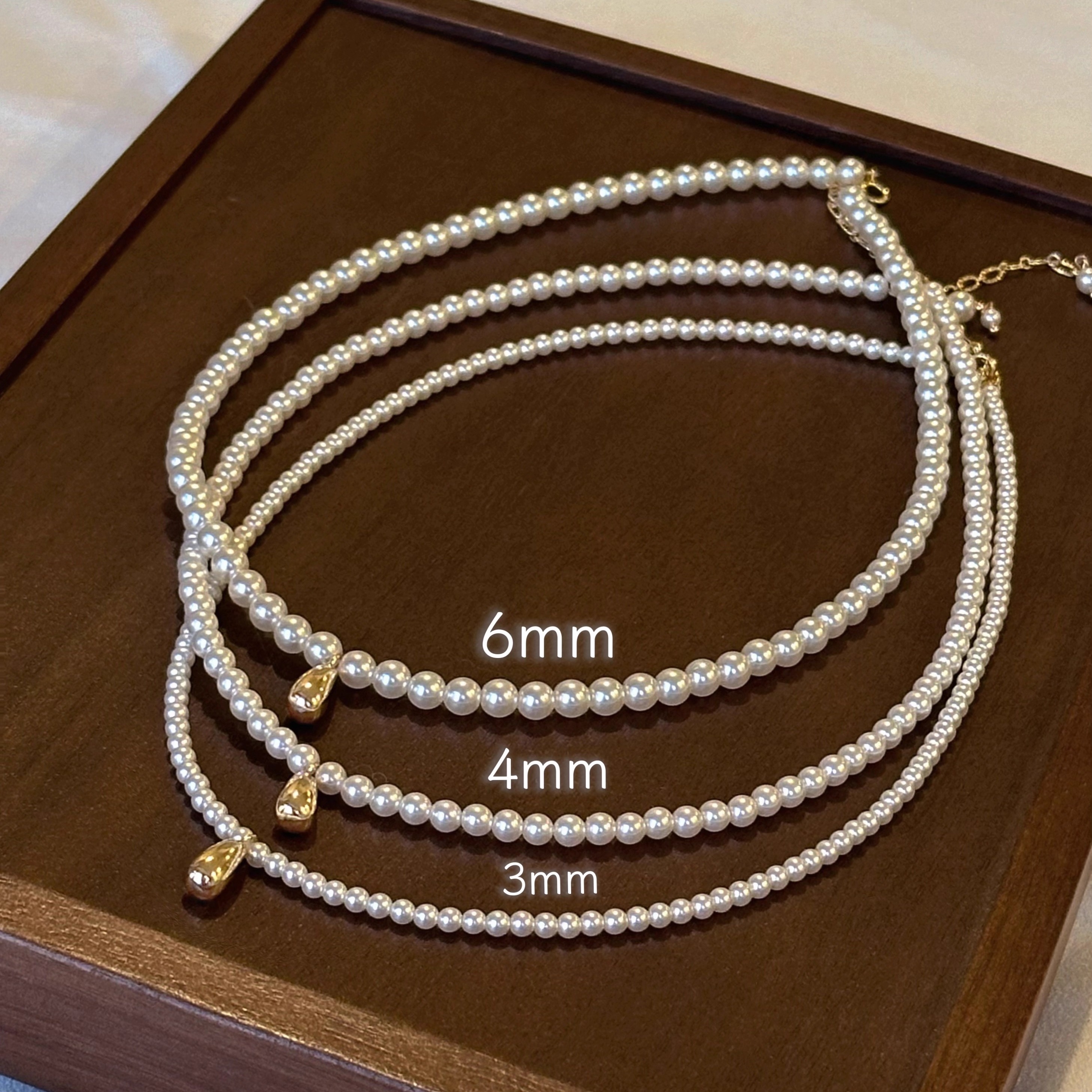 Elegant Pearl Drop Clavicle Necklace - Classy French Design, Light Luxury High-End Jewelry for Women Elegant Pearl Drop Clavicle Necklace - Classy French Design, Light Luxury High-End Jewelry for Women