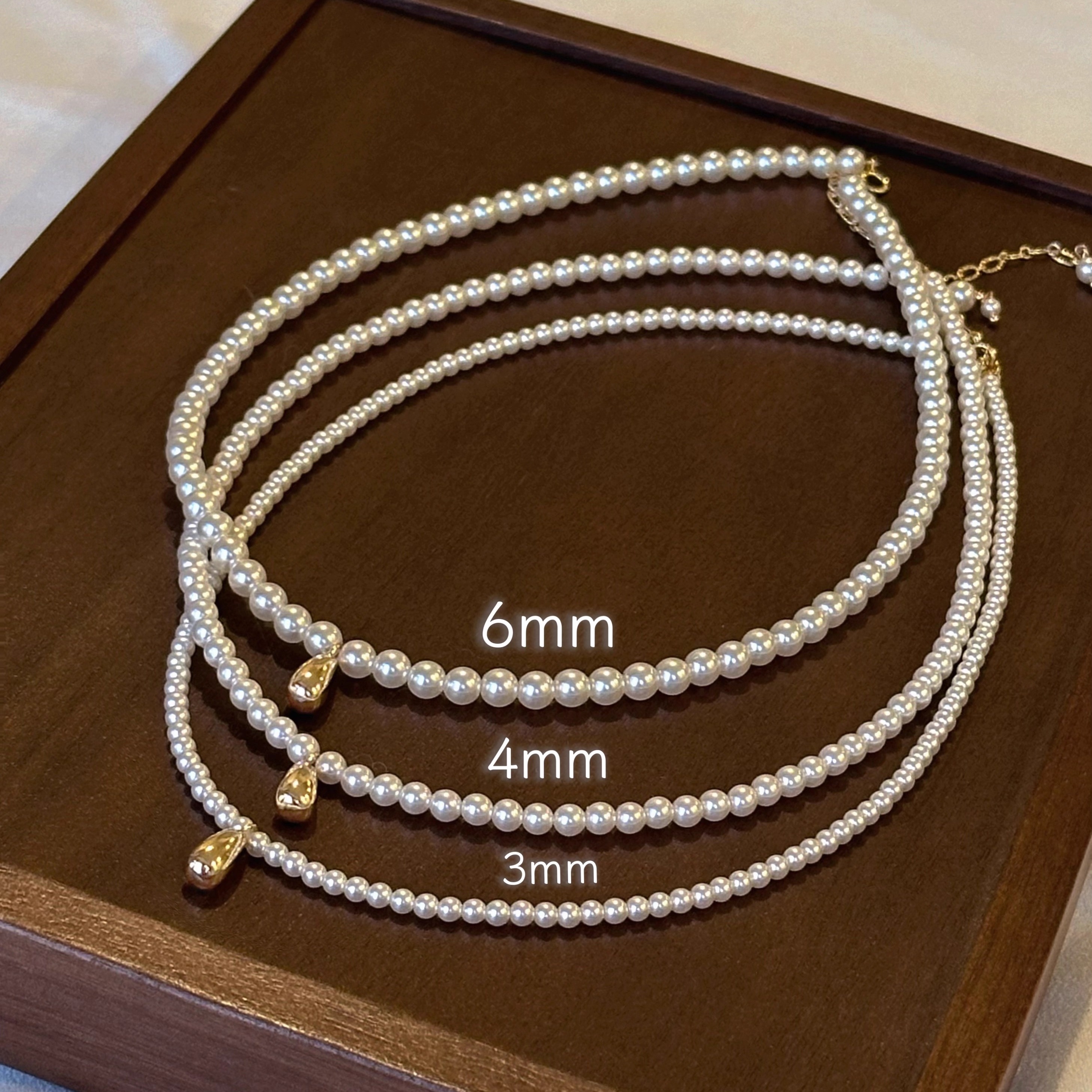 Elegant Pearl Drop Clavicle Necklace - Classy French Design, Light Luxury High-End Jewelry for Women Elegant Pearl Drop Clavicle Necklace - Classy French Design, Light Luxury High-End Jewelry for Women