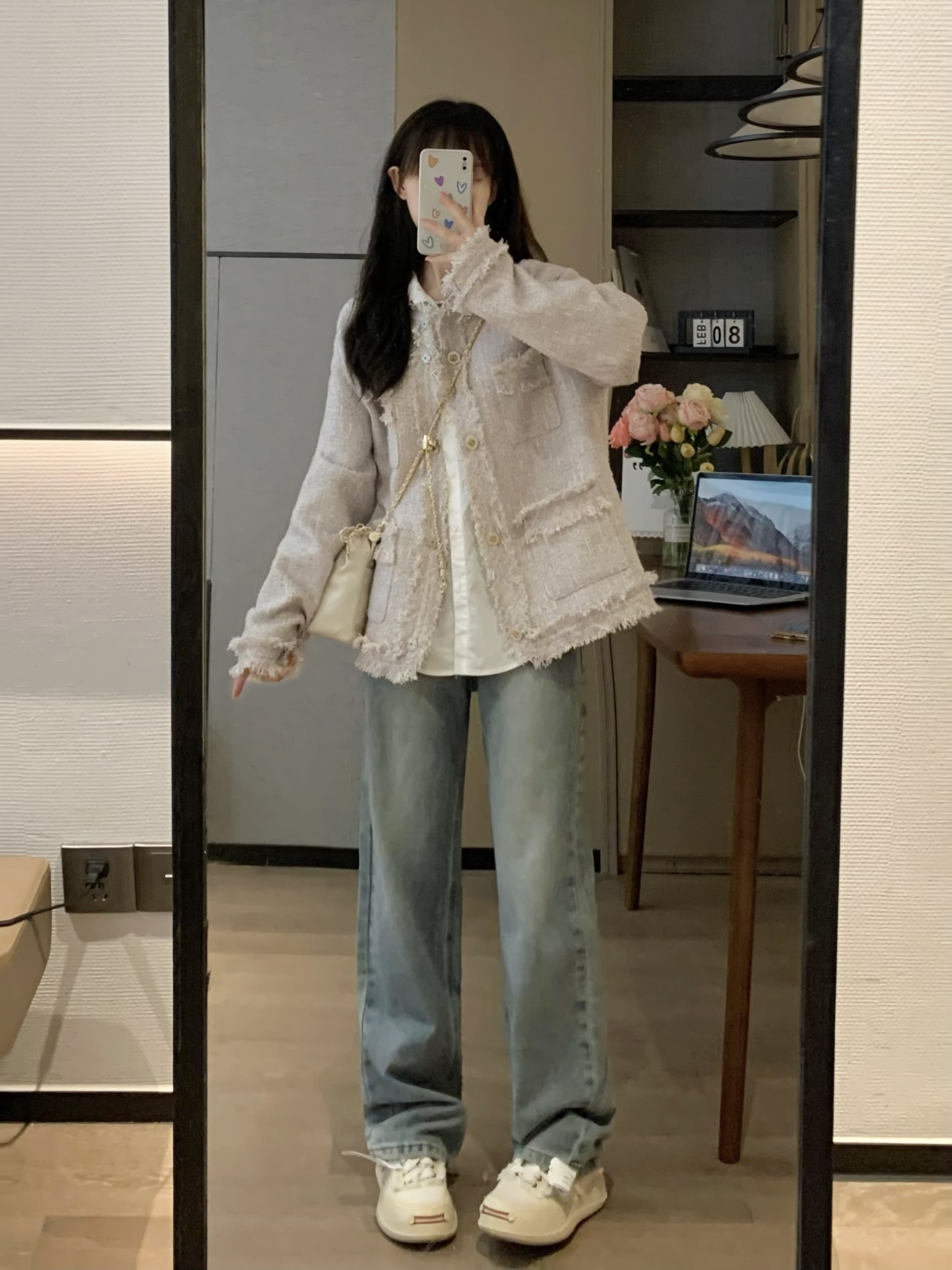 Elegant Purple Fragrance Wind Jacket for Women - Sweet Early Spring Style, High-Quality Lightweight Outerwear Elegant Purple Fragrance Wind Jacket for Women - Sweet Early Spring Style, High-Quality Lightweight Outerwear