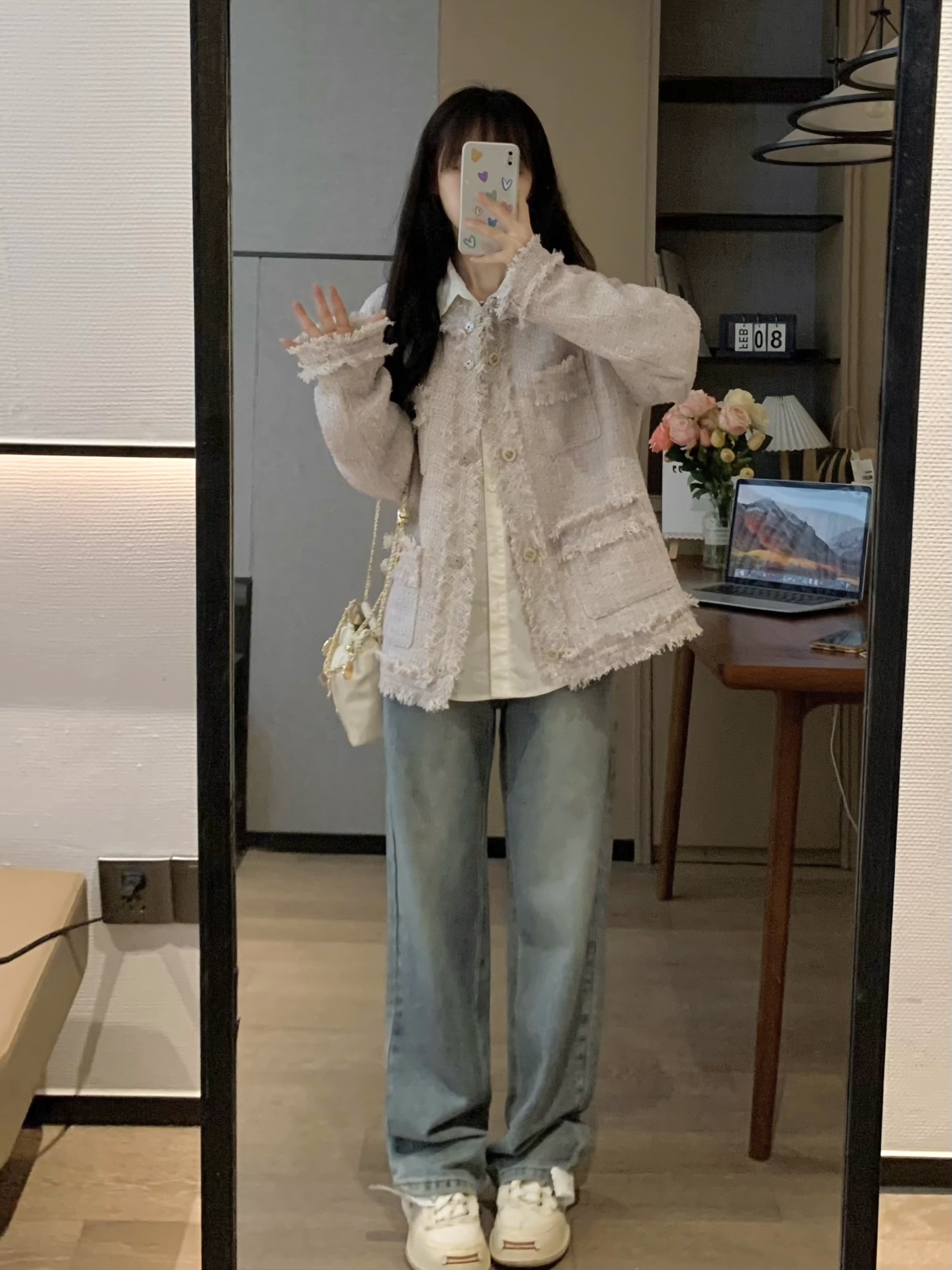 Elegant Purple Fragrance Wind Jacket for Women - Sweet Early Spring Style, High-Quality Lightweight Outerwear Elegant Purple Fragrance Wind Jacket for Women - Sweet Early Spring Style, High-Quality Lightweight Outerwear