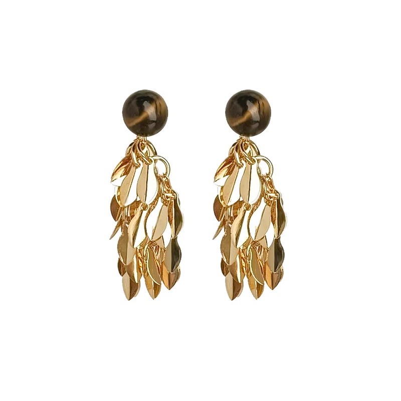 Elegant Tassel Earrings for Women, Light Luxury Studs with Chic Design, High-Quality Fashion Accessories for Effortless Style Elegant Tassel Earrings for Women, Light Luxury Studs with Chic Design, High-Quality Fashion Accessories for Effortless Style