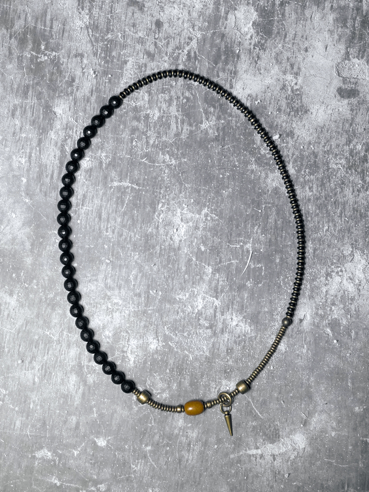 Ethnic Style Matte Black Agate Bracelet for Women - Multi-Layer Beaded Jewelry, Boho Chic Accessory Ethnic Style Matte Black Agate Bracelet for Women - Multi-Layer Beaded Jewelry, Boho Chic Accessory