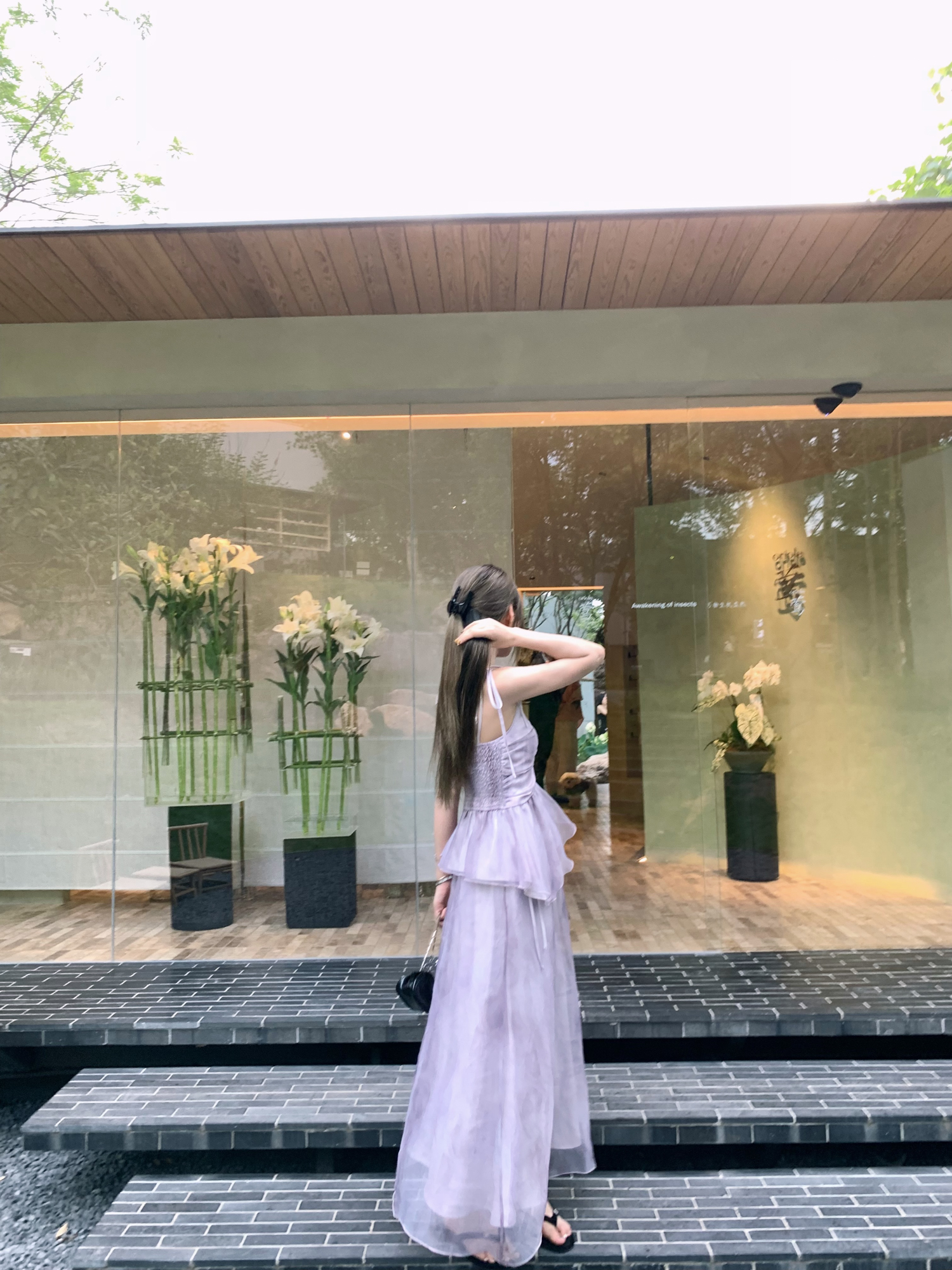 Evening Purple Heavy Cold Feel Pleated Camisole & Spliced Mesh Skirt Set for Women - Y2K Inspired Fashion Evening Purple Heavy Cold Feel Pleated Camisole & Spliced Mesh Skirt Set for Women - Y2K Inspired Fashion