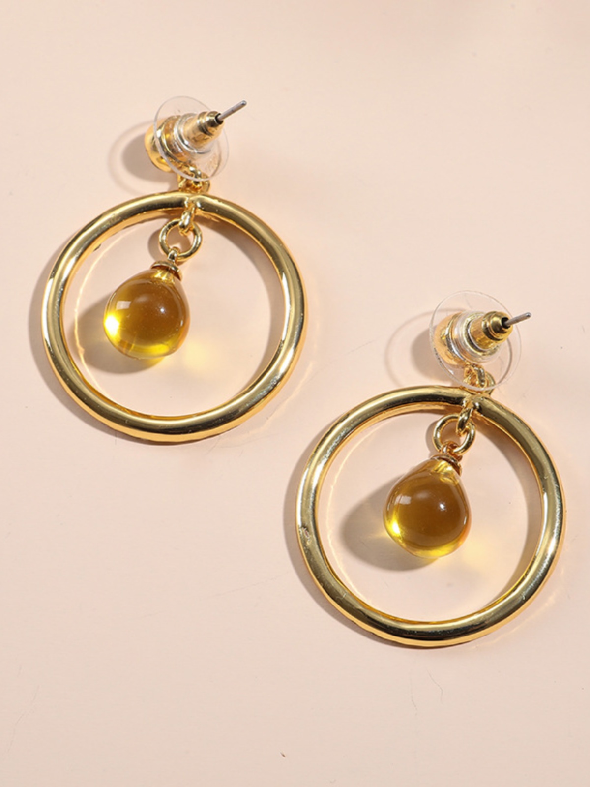 Exaggerated Drop Earrings for Women, Diamond-Studded Circular Design, Korean Style, Versatile High-End Elegant Accessories Exaggerated Drop Earrings for Women, Diamond-Studded Circular Design, Korean Style, Versatile High-End Elegant Accessories