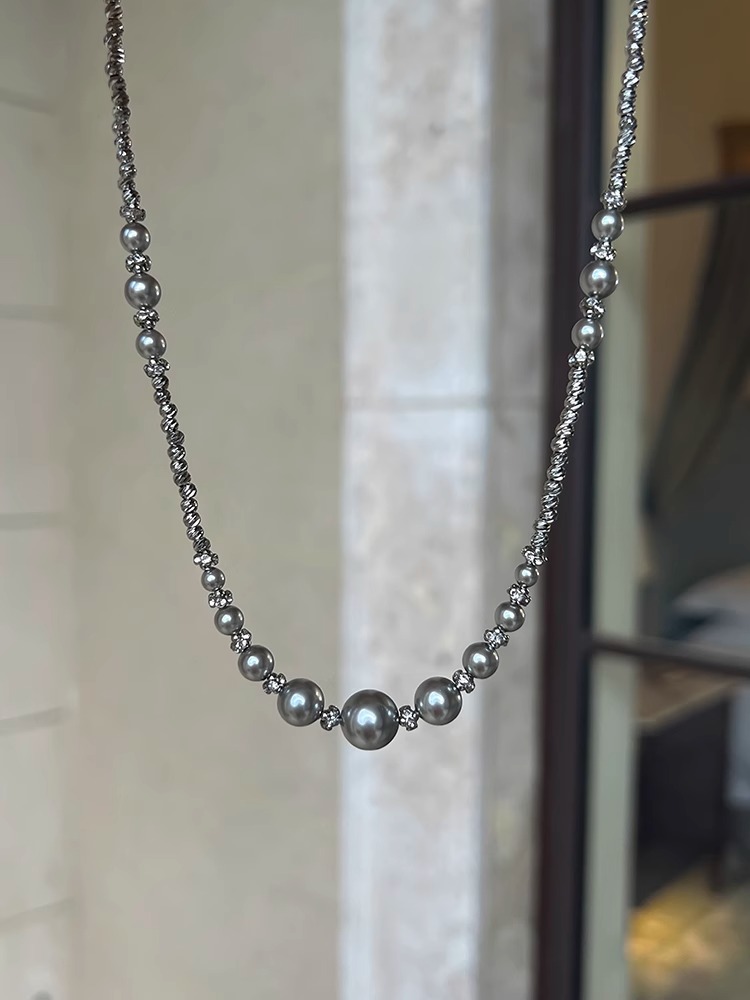 Exquisite Shining Cut Flower Bead Multi-Color Crystal Pearl Choker Necklace for Women - Boho Jewelry, Festival Accessory Exquisite Shining Cut Flower Bead Multi-Color Crystal Pearl Choker Necklace for Women - Boho Jewelry, Festival Accessory