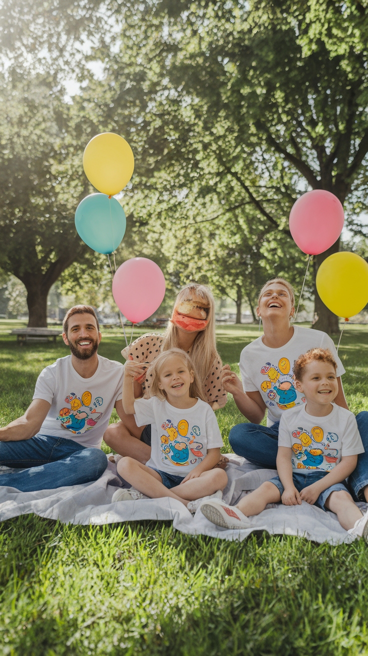 Creative Family T-Shirt Ideas for Your Next Outing outfit idea