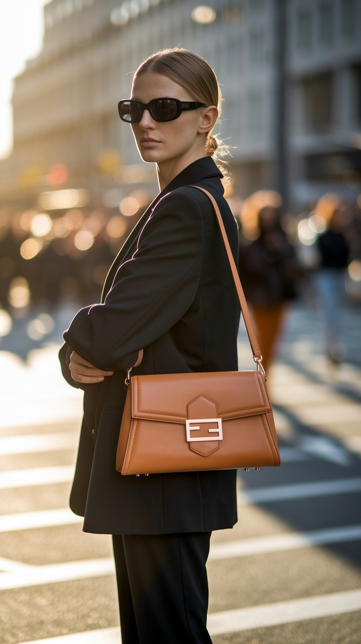 Fendi Mamma Baguette: Embrace the Iconic Fashion Staple outfit idea