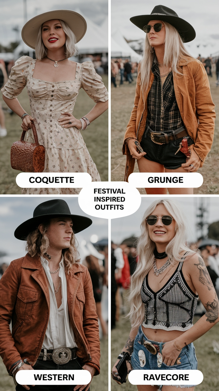 Trendy Festival Inspired Outfits You Need to Try outfit idea
