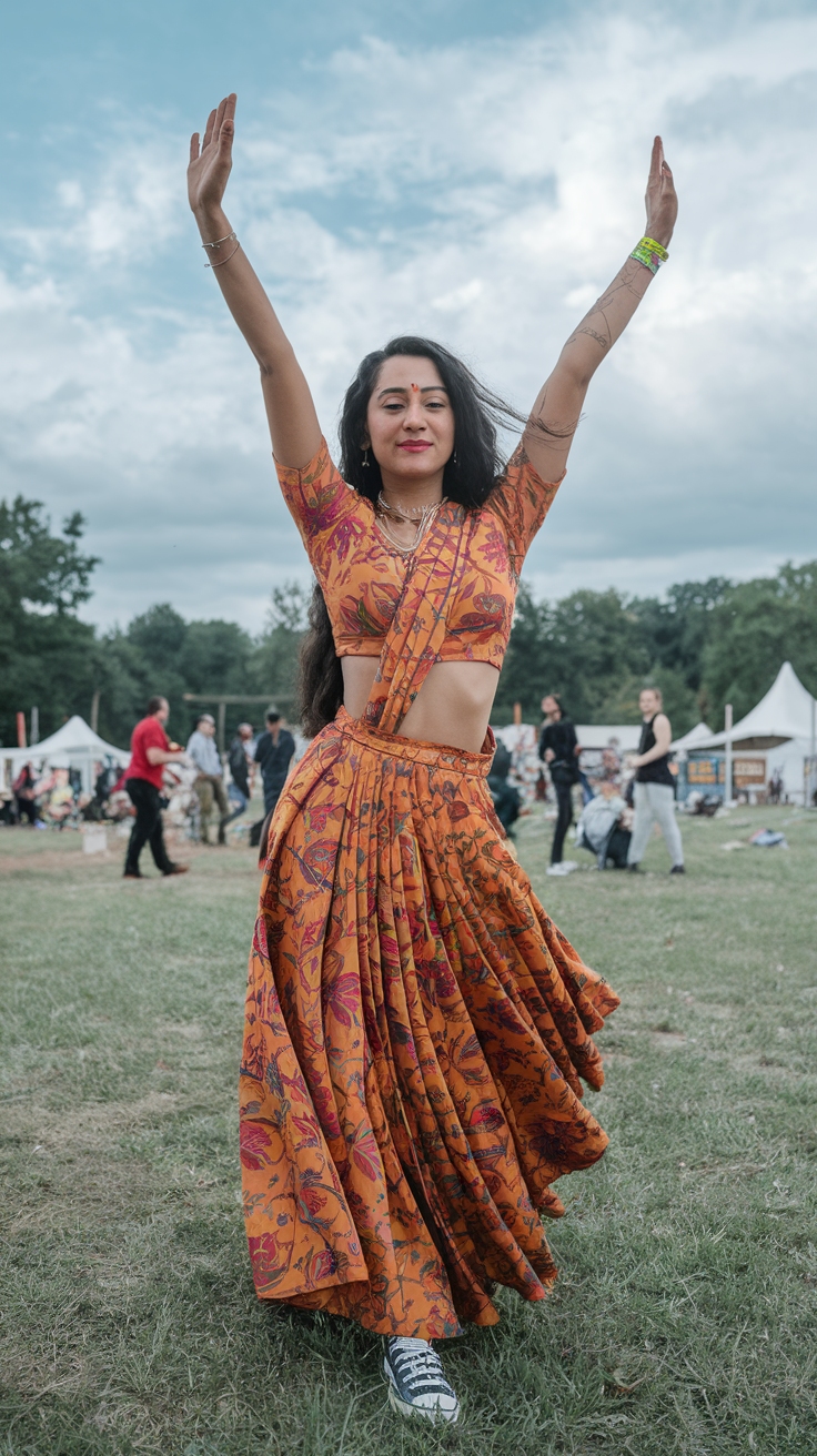 Dazzling Festival Outfits Indian for Cultural Vibes outfit idea
