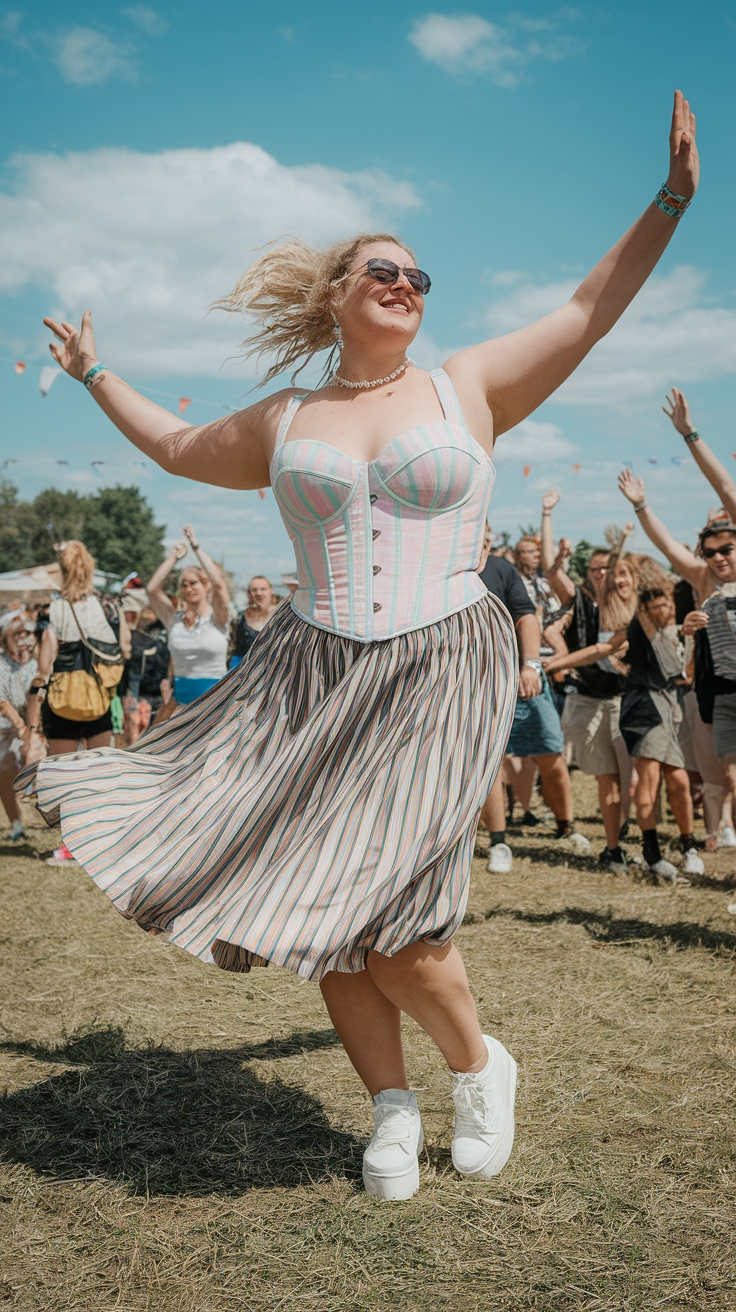 Festival Outfits Midsize: Flattering Choices for Every Body Type outfit idea