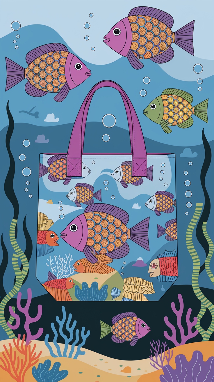Fish Bag Sewing Pattern for a Fun and Functional Project outfit idea