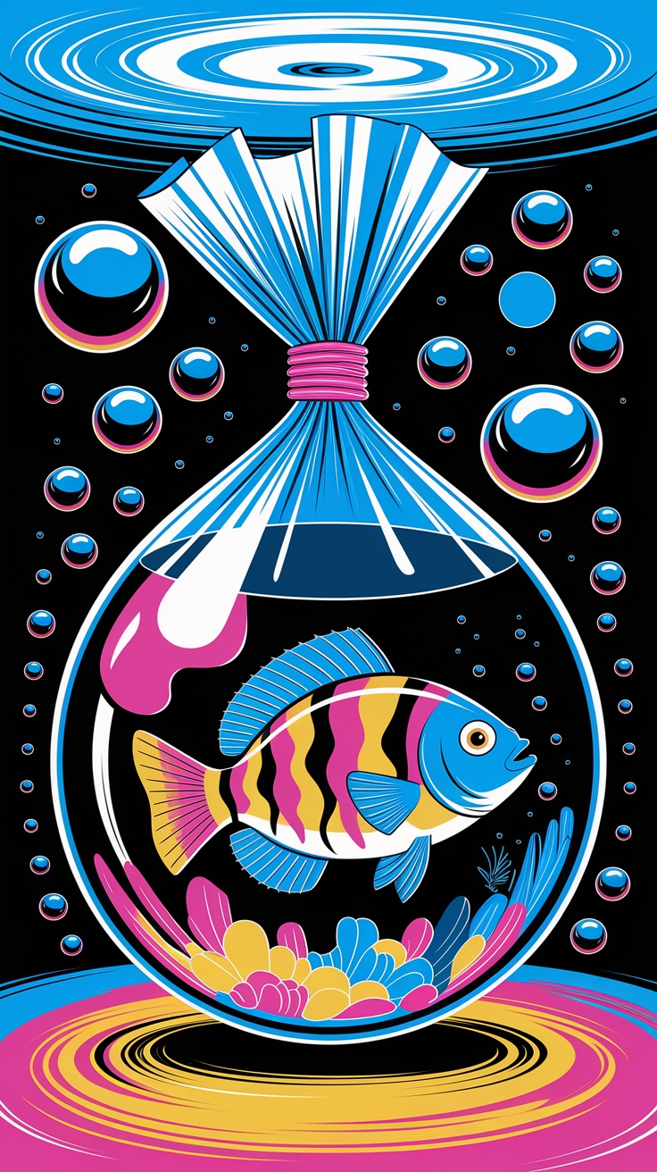 Fish in a Bag Drawing: A Creative Art Project outfit idea