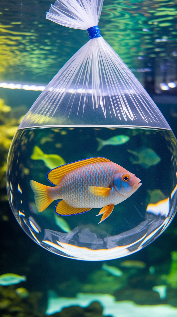 Fish in a Bag: A Quirky Fashion Statement to Try outfit idea