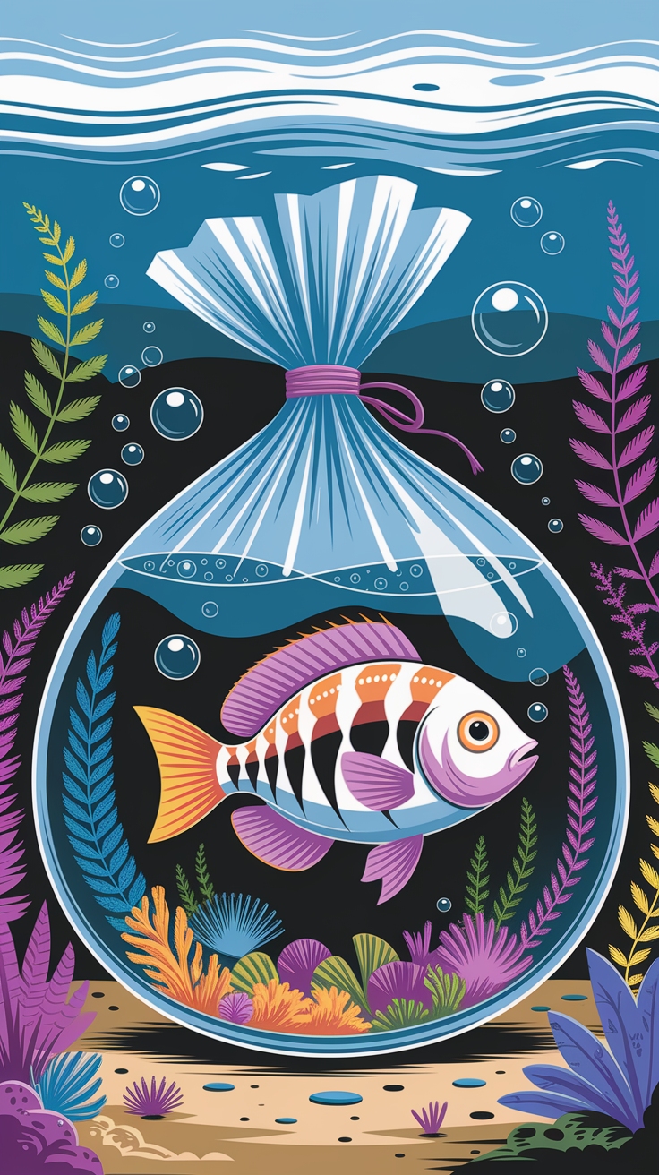 Fish in Bag Drawing for Beginners: Step-by-Step Guide outfit idea