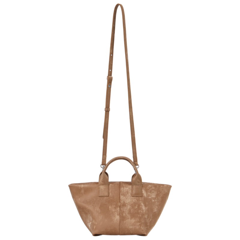 Floating Light Gold Wonton Bag - New Chinese Style 3-Color Satin Velvet Leather Small Bag for Y2K and Korean Fashion