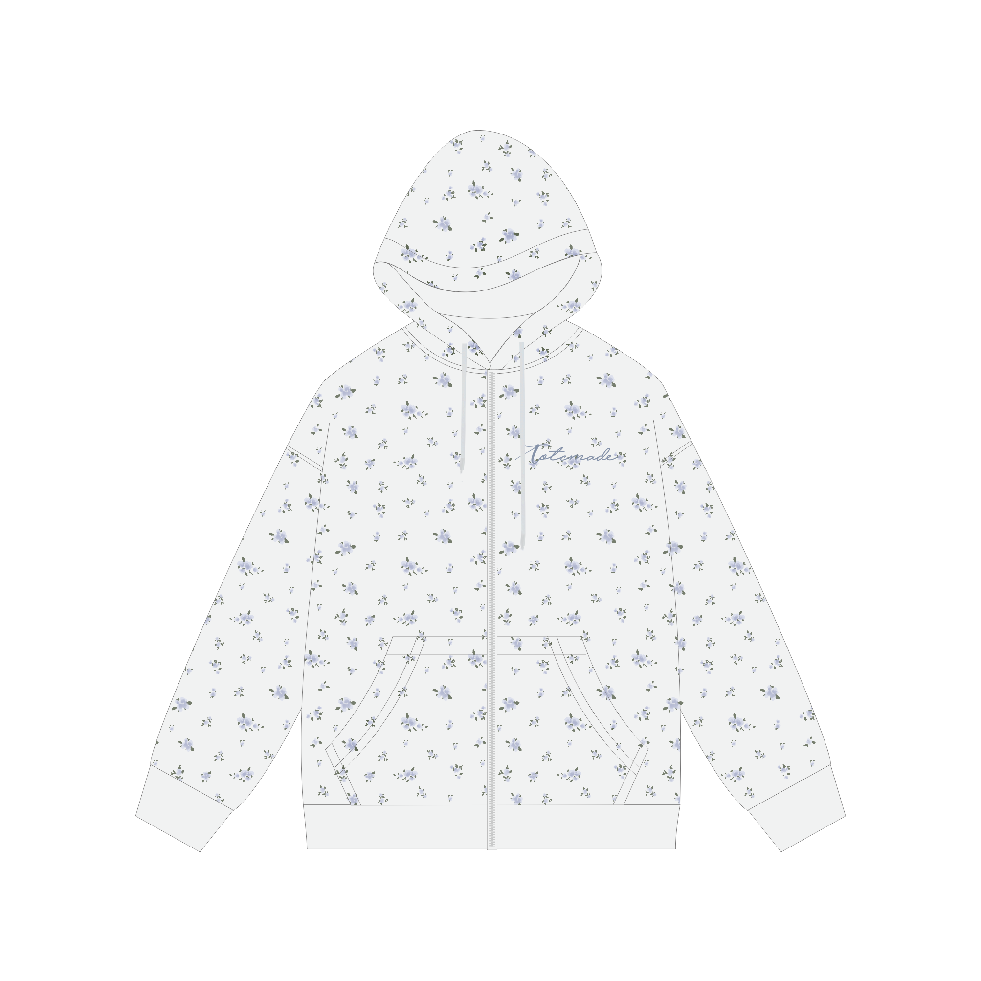 Floral Embroidered Hoodie Jacket for Women - Vintage American-Style Casual Cardigan, Short Design, Perfect for Lazy Days Floral Embroidered Hoodie Jacket for Women - Vintage American-Style Casual Cardigan, Short Design, Perfect for Lazy Days