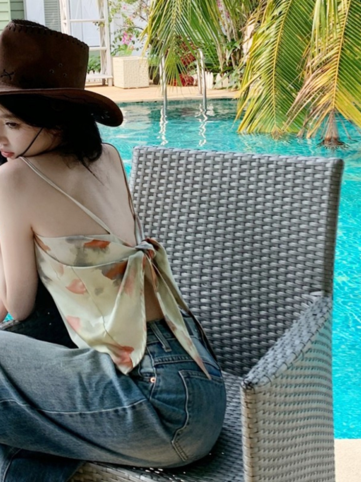 Floral Sexy Top for Women - Perfect for Beach Photography, Travel, and Vacation - Trendy Design for Summer Outfits Floral Sexy Top for Women - Perfect for Beach Photography, Travel, and Vacation - Trendy Design for Summer Outfits