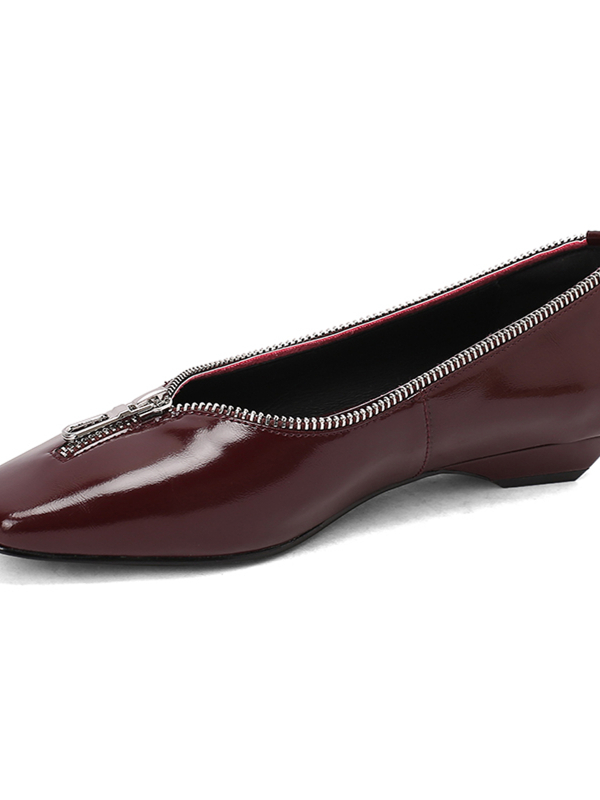 French Square-Toe Chunky Heel Boat Shoes - Soft Comfortable Genuine Leather Spring Autumn 2025 Niche Design Grandma Style French Square-Toe Chunky Heel Boat Shoes - Soft Comfortable Genuine Leather Spring Autumn 2025 Niche Design Grandma Style