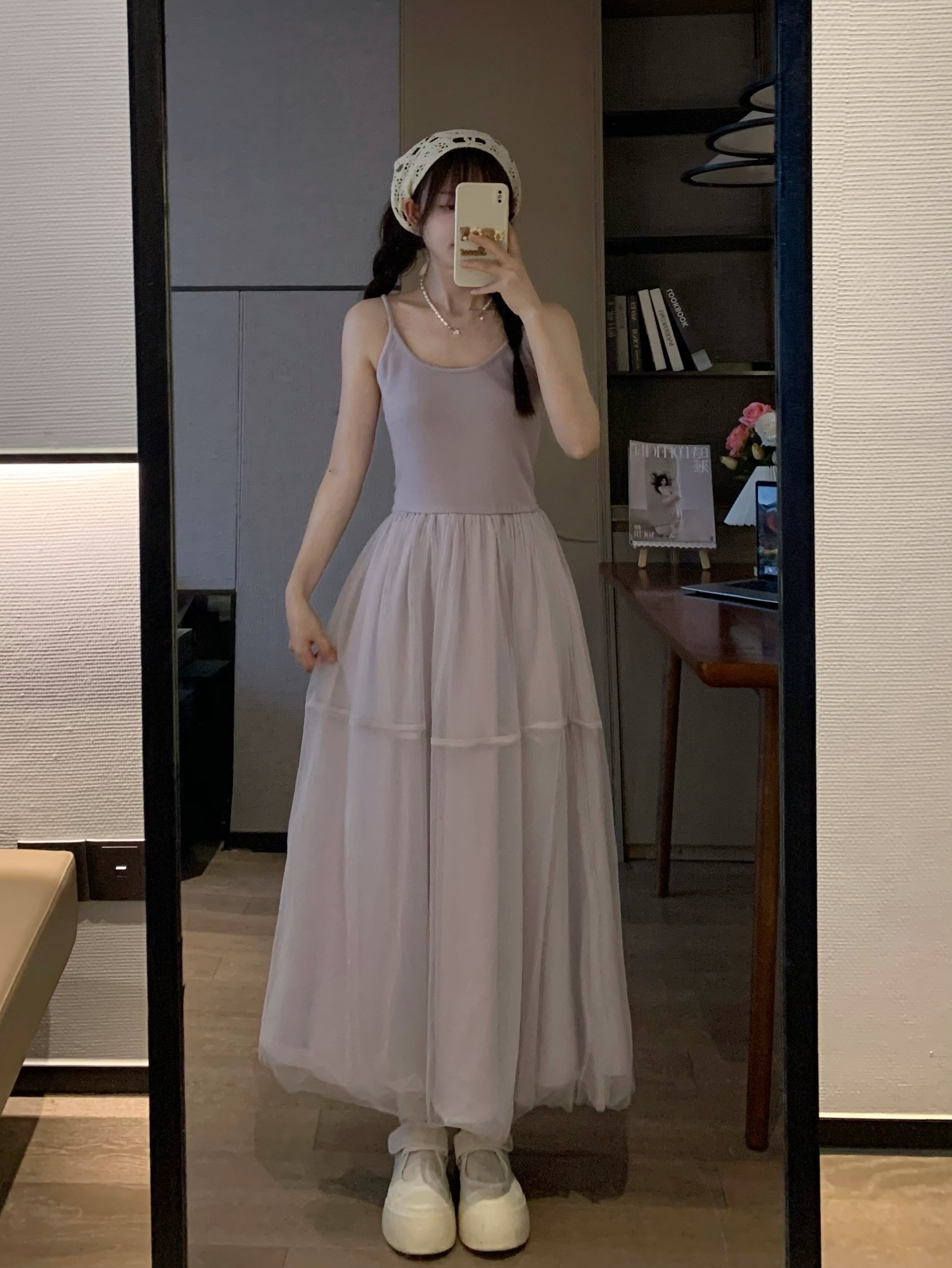 French Style Halter Midi Dress in Purple – Slim Fit Spring Dress for Beach Vacations & Date Nights French Style Halter Midi Dress in Purple – Slim Fit Spring Dress for Beach Vacations & Date Nights