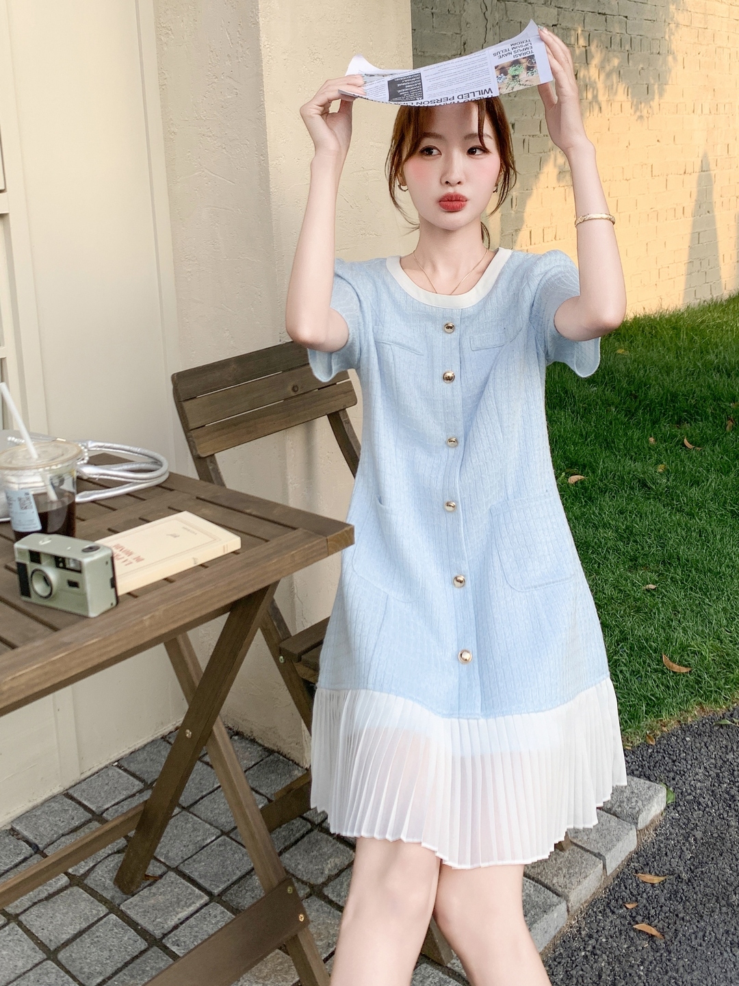 French-Style Summer Dress for Women, 2025 Sweet and Fresh Design, Unique Casual Fashion for Women French-Style Summer Dress for Women, 2025 Sweet and Fresh Design, Unique Casual Fashion for Women