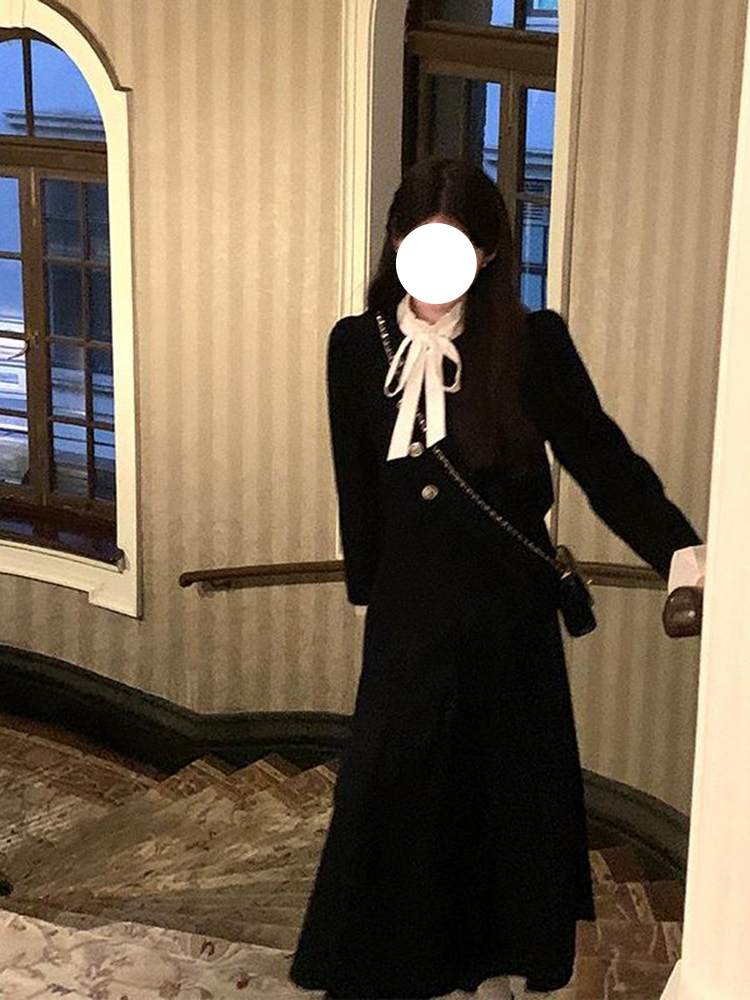 French Vintage Long Sleeve Bow Tie Shirt for Women - Stylish Unique Top for Early Spring Fashion French Vintage Long Sleeve Bow Tie Shirt for Women - Stylish Unique Top for Early Spring Fashion