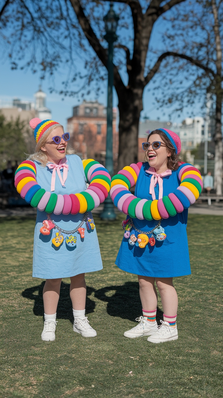 Funny Matching Bracelets: A Fun Gift for Friends outfit idea
