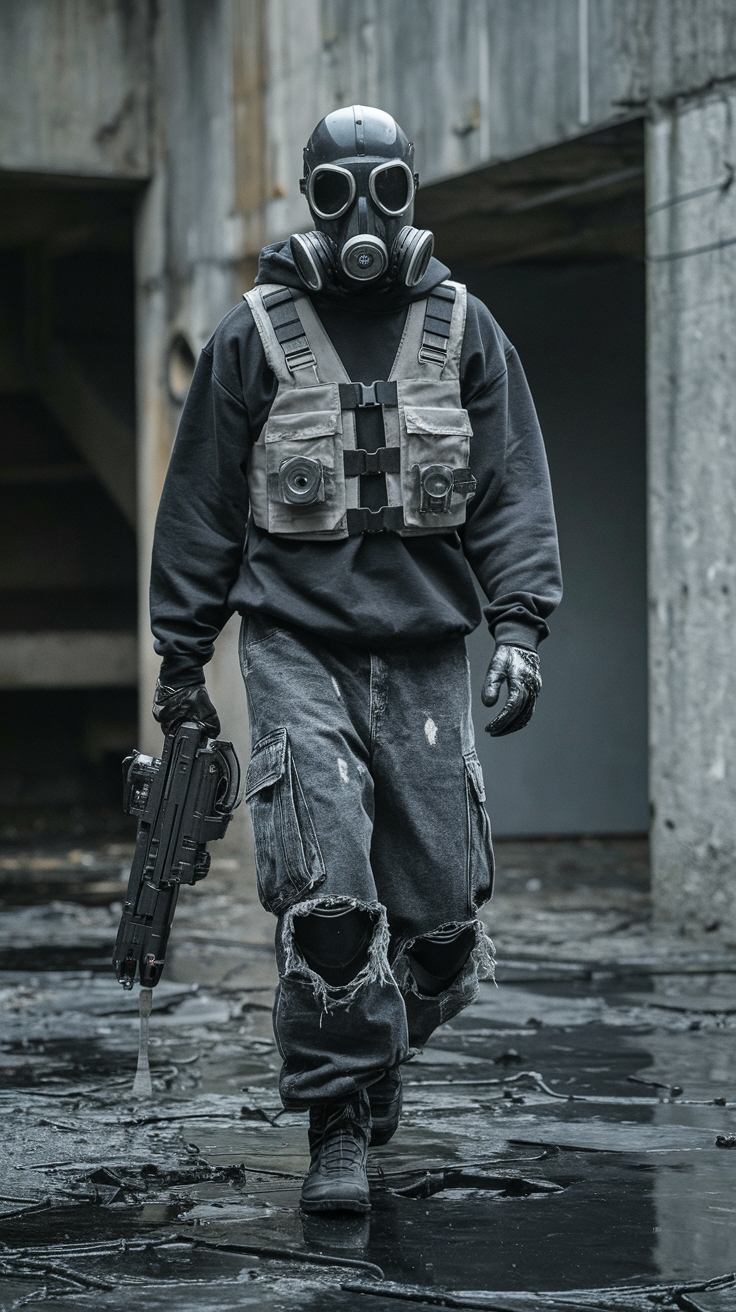 Futuristic Dystopian Fashion: Styles for a New World outfit idea