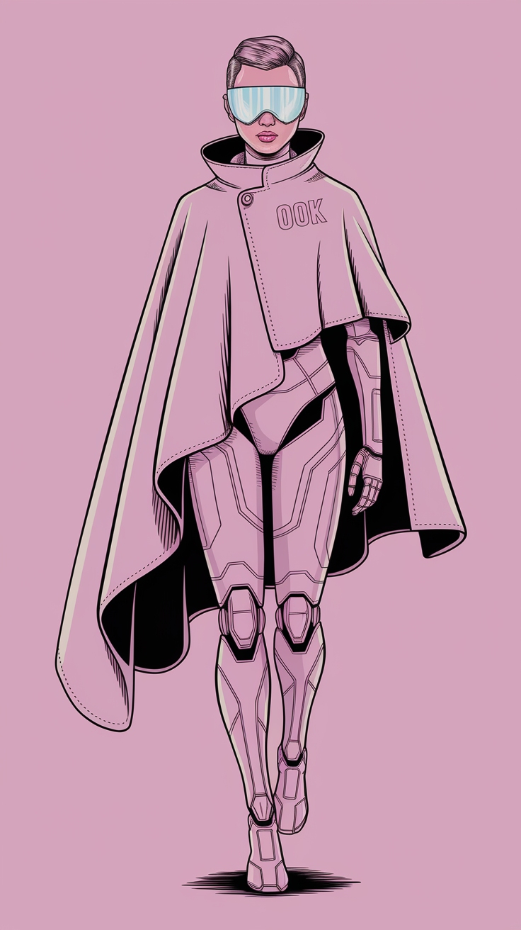 Captivating Futuristic Fashion Illustration Ideas outfit idea