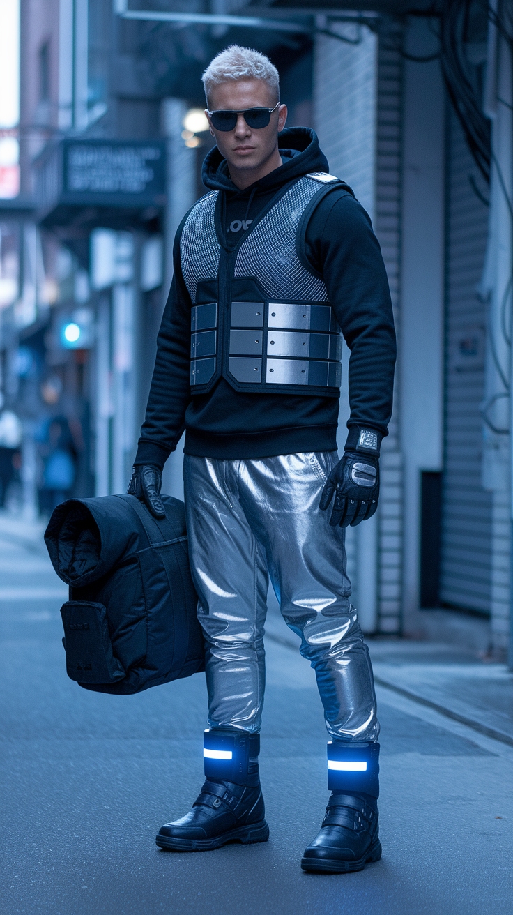 Futuristic Fashion Male: Redefining Masculinity in Style outfit idea