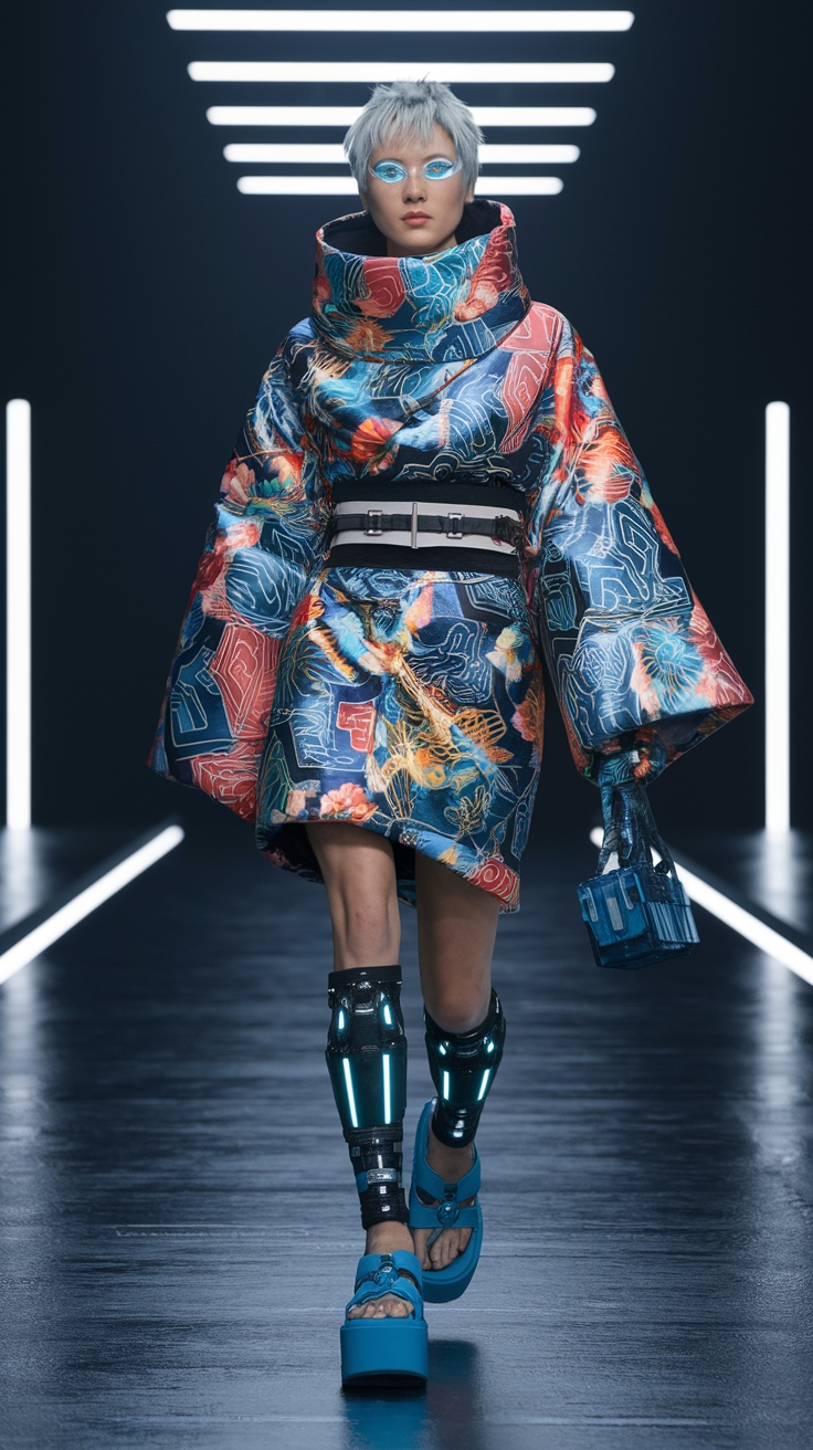 Futuristic Japanese Fashion: A Cultural Fusion outfit idea