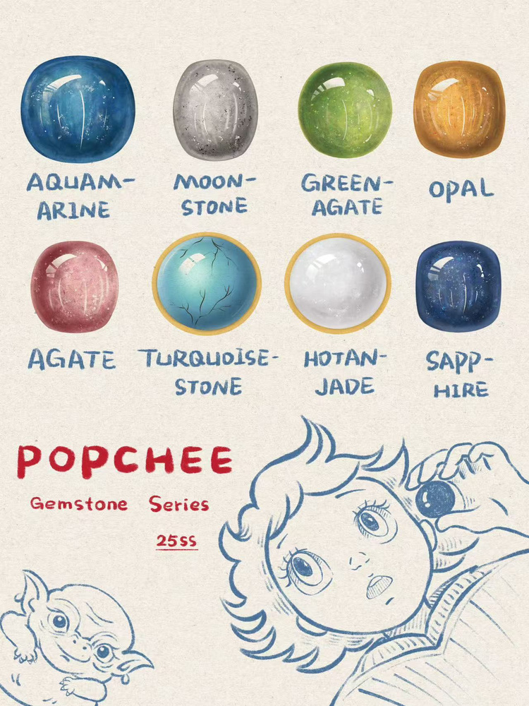 Gemstone Series T-shirt with Colorful Print, Trendy Y2K Aesthetic, Perfect for Casual Wear and Everyday Fashion