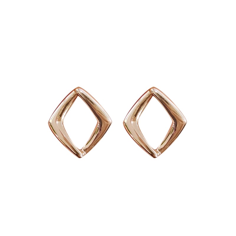 Geometric Diamond Design Earrings for Women - Niche Cool Style, Trendy New Year Accessories Geometric Diamond Design Earrings for Women - Niche Cool Style, Trendy New Year Accessories