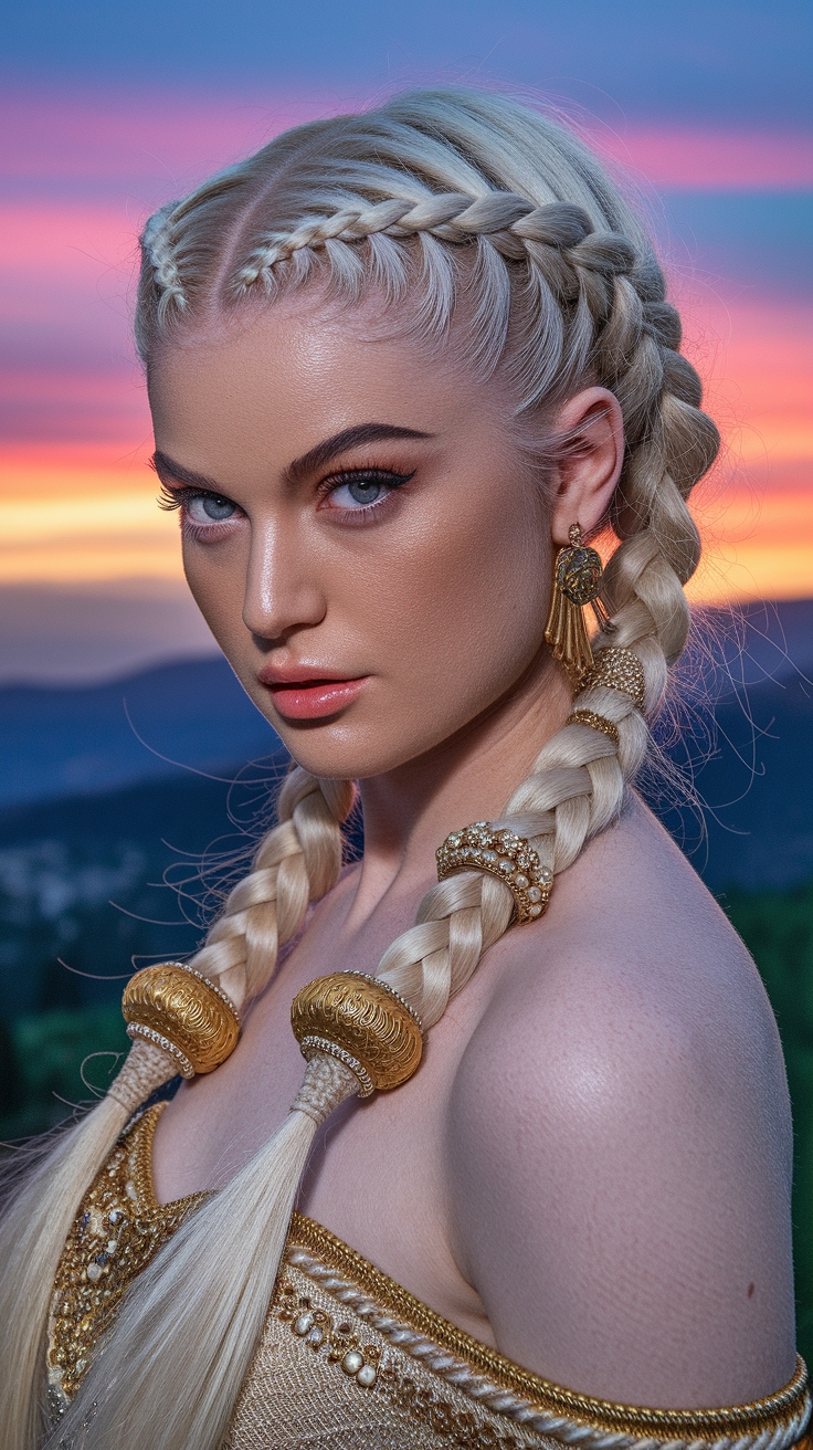 Goddess Braids Twist: A Trendy Protective Style outfit idea