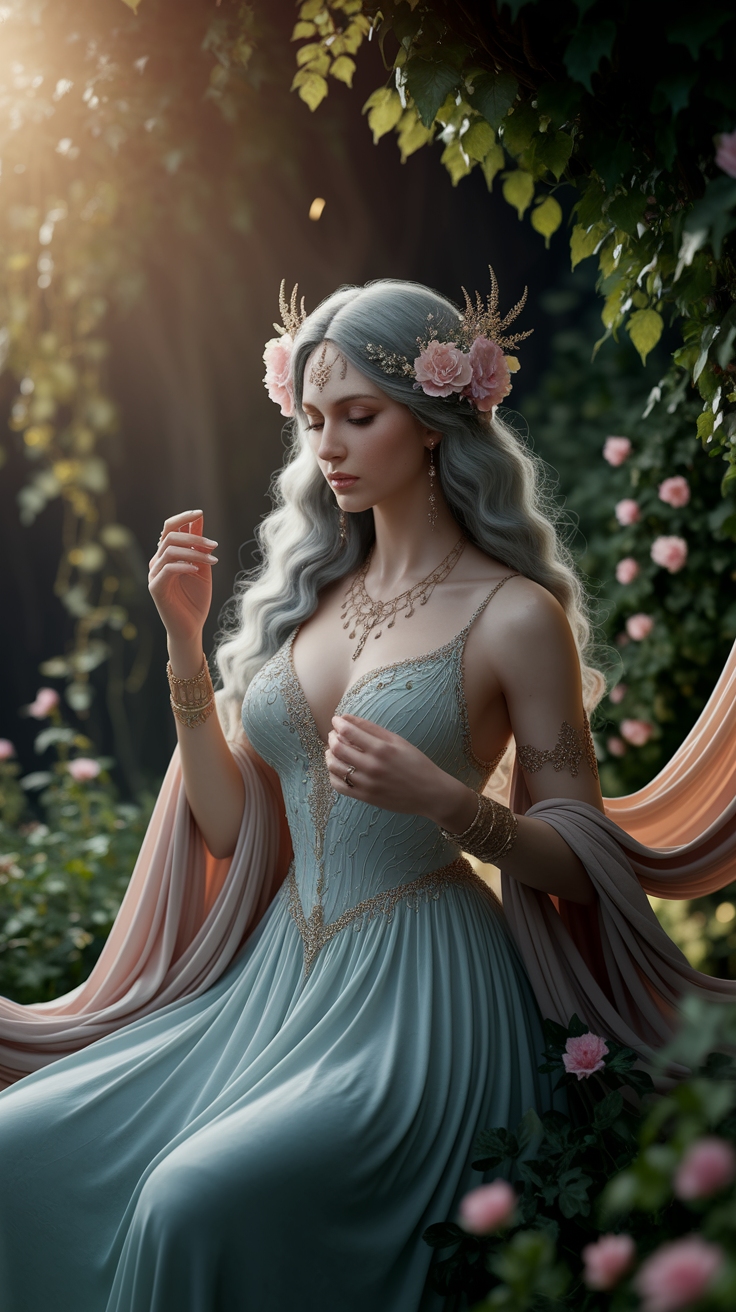 Goddess Core Aesthetic: Embrace Your Inner Deity outfit idea