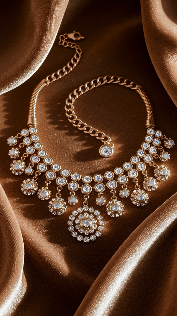 Elevate Your Look with a Gold Necklace with Charms outfit idea