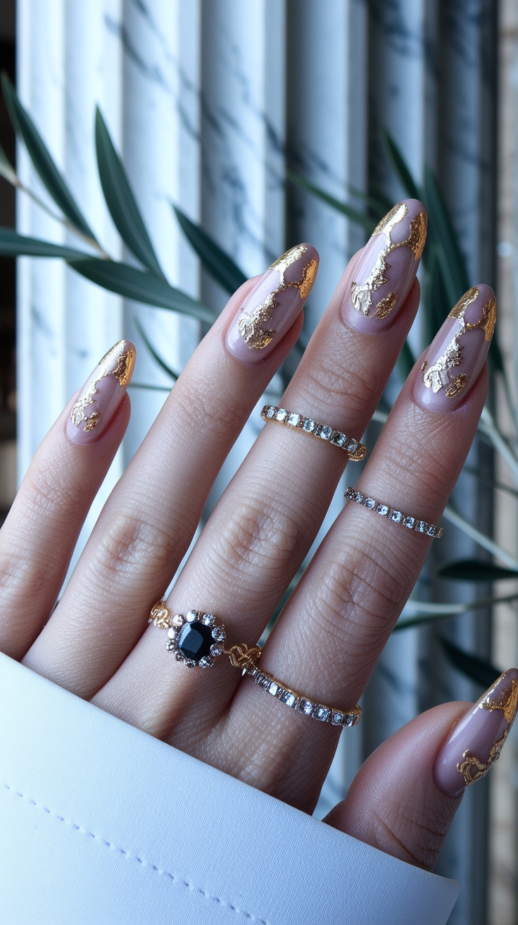 Greek Goddess Nails: Timeless Elegance at Your Fingertips outfit idea