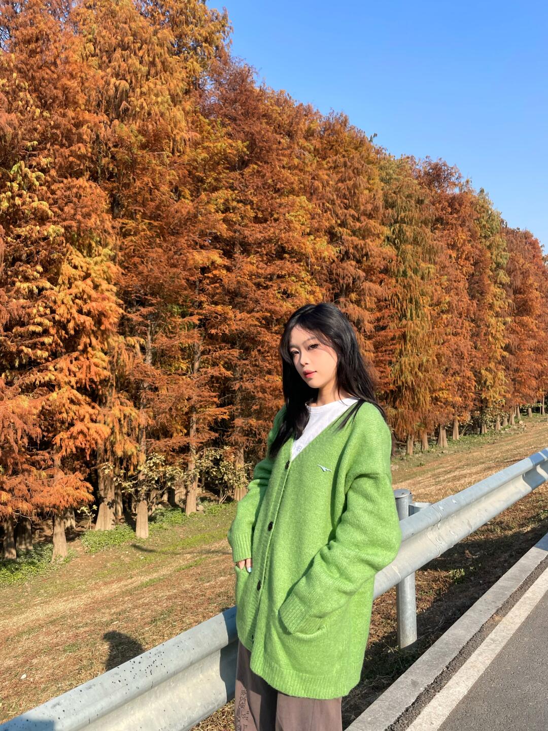 Green V-Neck Knitted Cardigan - Eccentric Lazy Style Loose Long Sleeve Versatile Sweater Coat for Effortless Chic Green V-Neck Knitted Cardigan - Eccentric Lazy Style Loose Long Sleeve Versatile Sweater Coat for Effortless Chic