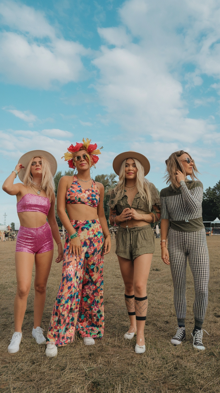 Group Festival Outfits: Coordinate with Friends in Style outfit idea