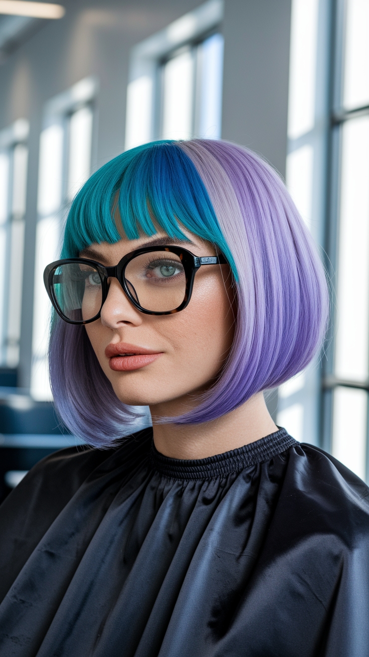 hair dye ideas short hair outfit idea