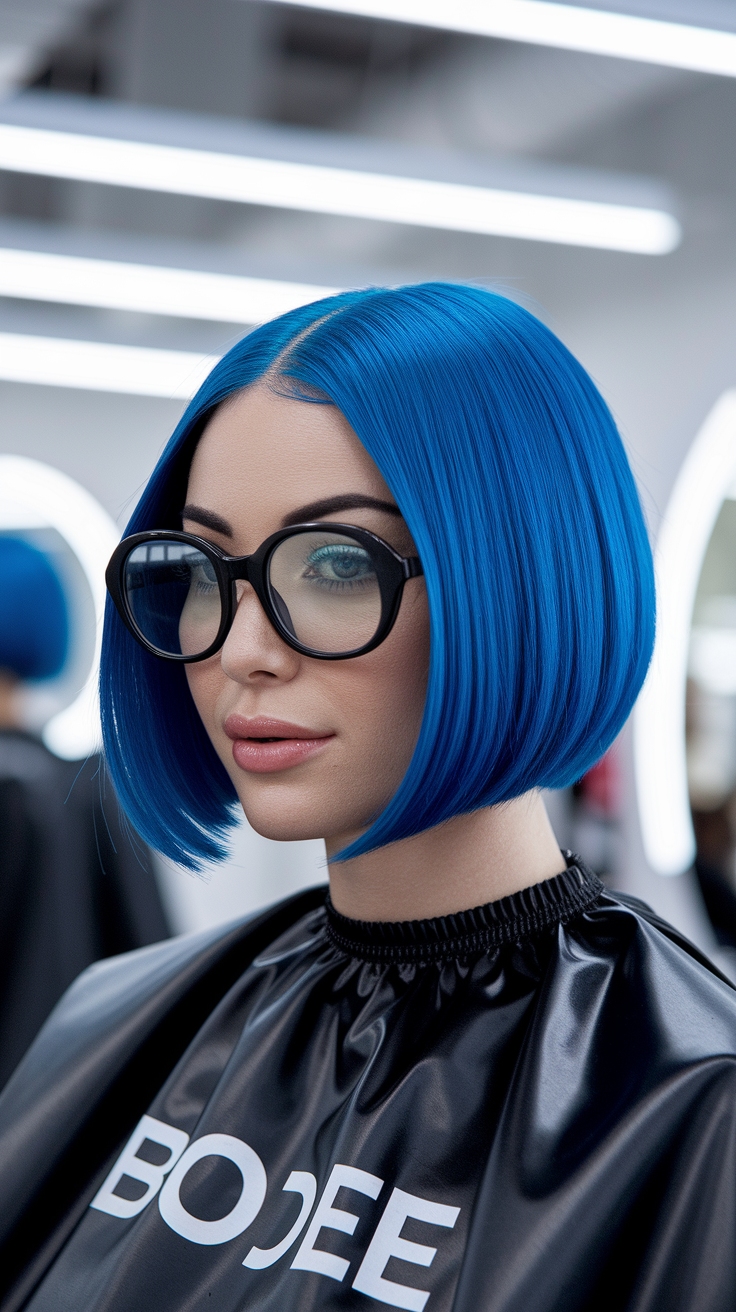 hair dye short hair outfit idea