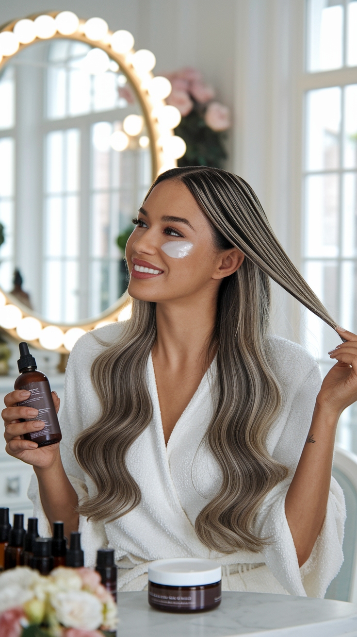 hair masks for hair growth outfit idea