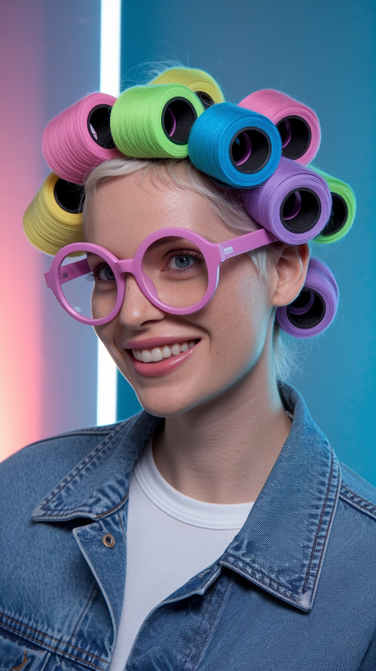 hair rollers short hair