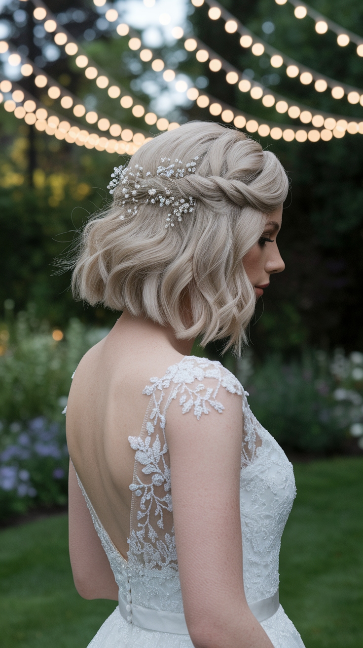 Hair Styles for Short Hair for Weddings _3Lsn